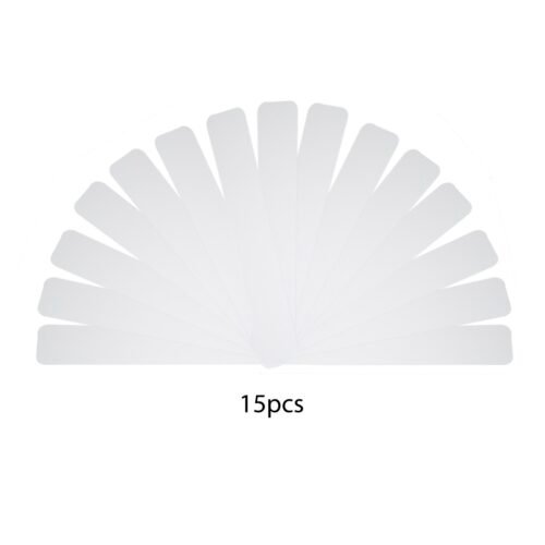 Alternative view of Naklejka antypoślizgowa pasek 10 x 61cm biała 15szt.