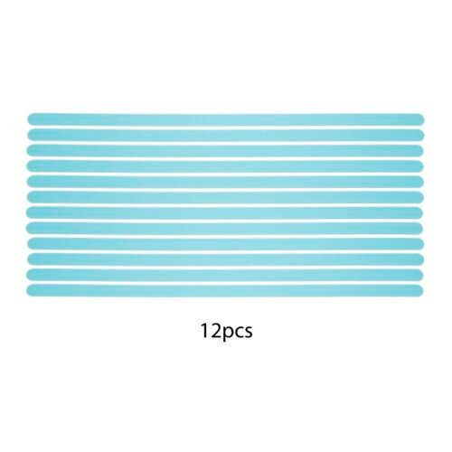 Naklejka antypoślizgowa paski 61 x 2cm niebieskie 12szt. 6 3 Duzy 4