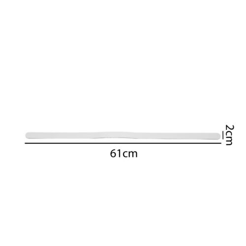Naklejka antypoślizgowa paski 61 x 2cm białe 12szt. 6 4 Duzy 1