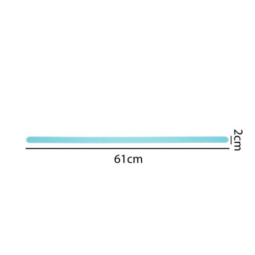 Naklejka antypoślizgowa paski 61 x 2cm niebieskie 12szt. 7 4 Duzy 4
