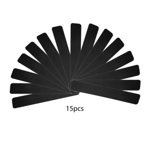 Alternative view of Naklejka antypoślizgowa pasek 10 x 61cm czarna 15szt.