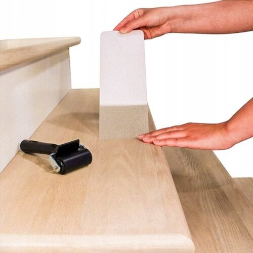 Folia ochronna na schody 40x65cm eco bezbarwna Grubosc 400 mm Duzy