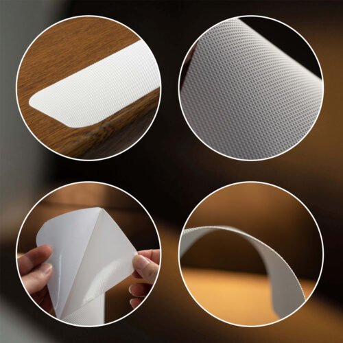 Naklejka antypoślizgowa pasek 10 x 61cm biała 15szt. 8 bialy naklejki kolorowe diamond specyfikacja grafika