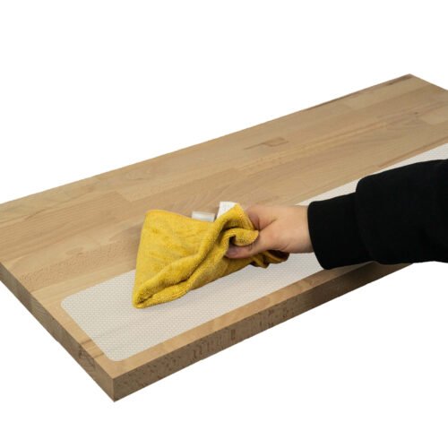 Gruba nakładka na schody Diamond transparentna folia PCV 20cm x 80cm 12 czyszczenie 3