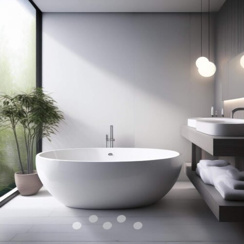 lazienka wizualizacja kolka transparentne