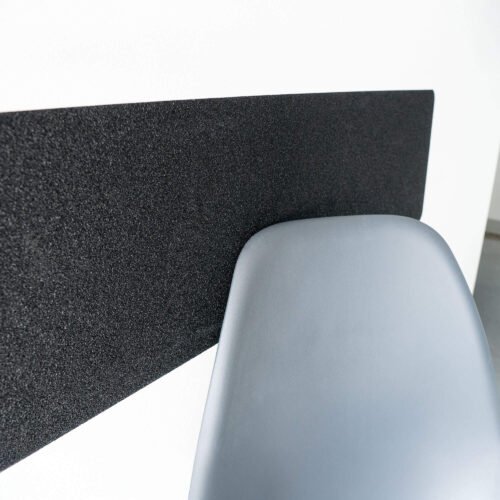 Odbojnica ścienna ochronna czarna gruba 20cm x 100cm NA METRY 11 odbojnice wszystkie warstwy 0008 czarna sand