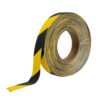 Taśma antypoślizgowa 2.5cm x 100cm czarno-żółta NA METRY papier ścierny